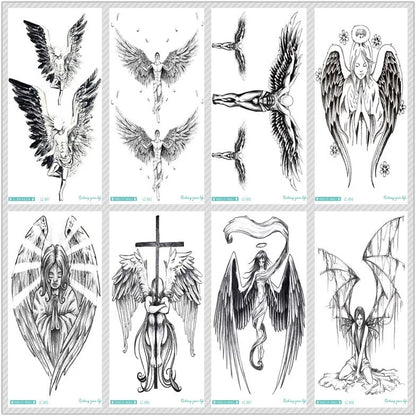 Angel Temporary Tattoos